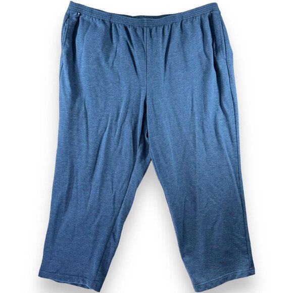 Alfred Dunner Women Size 3XL Pull On Classic Fit Pants Sweatpants XXXL Blue - Picture 5 of 5